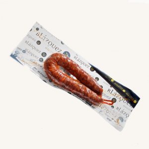 Blázquez Longaniza Ibérica picante (spicy), from Guijuelo, Salamanca, piece 400 gr