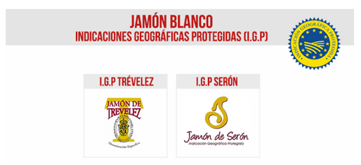 Jamon Blanco IGP in Spain