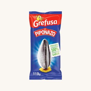 Pipas El Piponazo (large toasted sunflower seeds with salt), from Valencia, medium bag