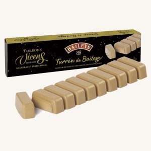 Torrons Vicens Baileys Nougat (turrón / torró de Baileys), case