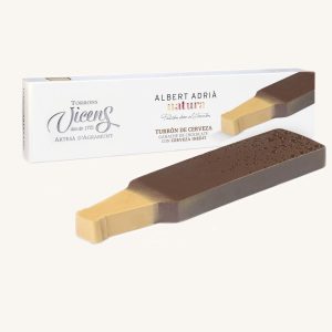 Torrons Vicens Beer nougat - Albert Adrià natura (turrón / torró de Cerveza), case