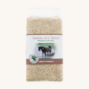 Pals brown rice (Arroz / Arròs de Pals integral), from Girona, bag