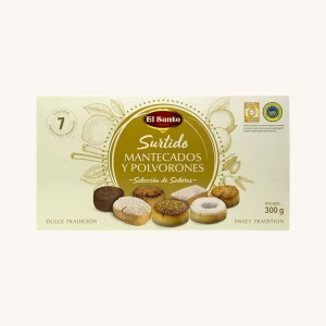 El Santo Assorted Spanish Delights (Surtido de mantecados y polvorones de Estepa), small box