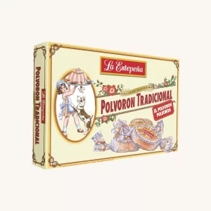 La Estepeña Traditional Polvorones (almond crumble cakes), from Seville, medium box