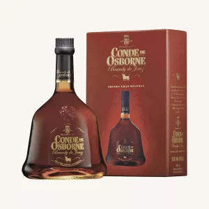 Conde de Osborne Brandy de Jerez, Solera Gran Reserva, 10 years aging, from Andalusia, bottle