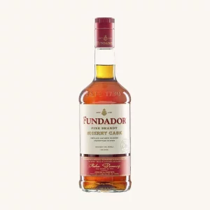 Fundador Sherry Cask Solera brandy, Brandy de Jerez, from Andalusia, bottle