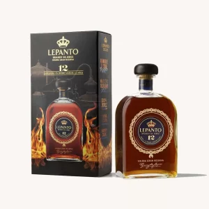 Lepanto Brandy de Jerez, Solera Gran Reserva,  aged 12 years, from Andalusia, bottle