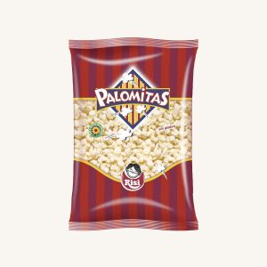 Risi Palomitas Original, popcorn baked with butter-flavour, from Madrid, bag
