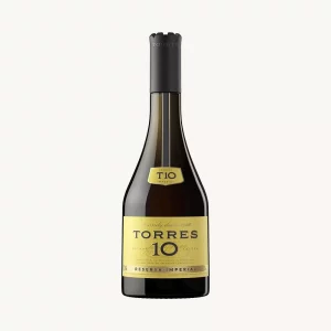 Torres 10 brandy, Reserva Imperial, Solera method, Brandy de Penedès, from Catalonia, bottle
