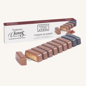 Torrons Vicens Spanish ham nougat (turrón de jamón), bar