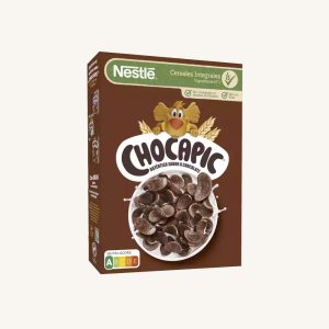 Chocapic whole grain chocolate cereals, medium box